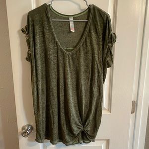 Free People Beach Oversized Tee Size Large